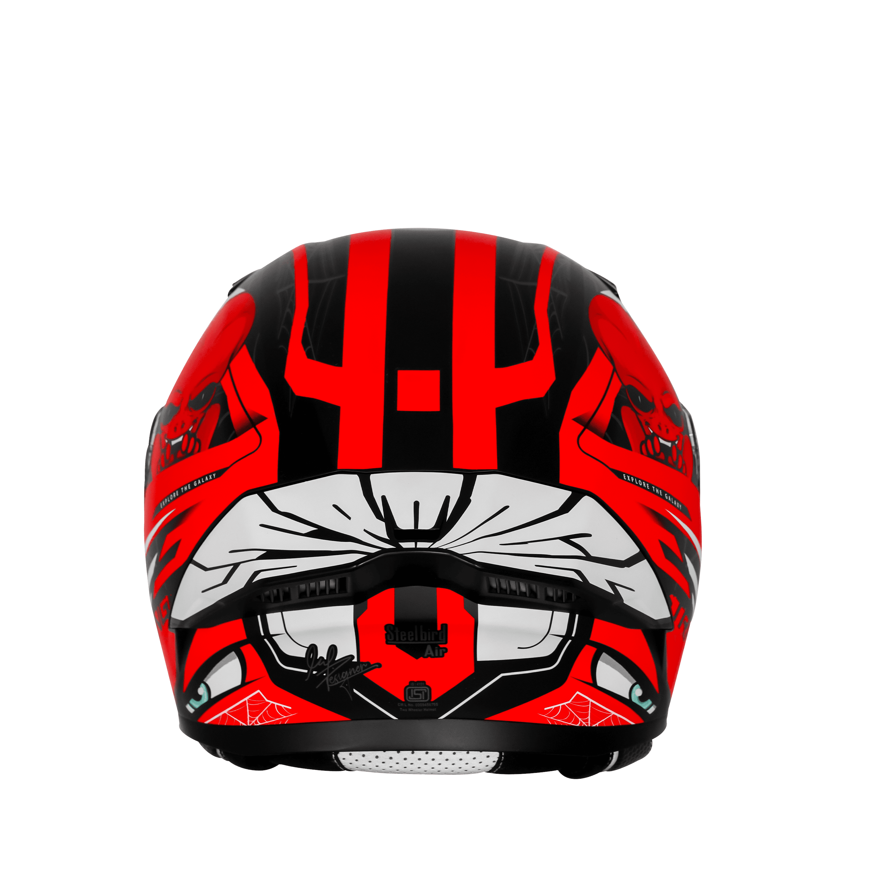 SBA-20/SB-106 STRANGE GLOSSY BLACK WITH RED